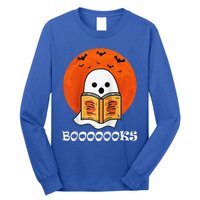 Booooooks Boo Read Books Halloween Raglan Baseball Long Sleeve Shirt