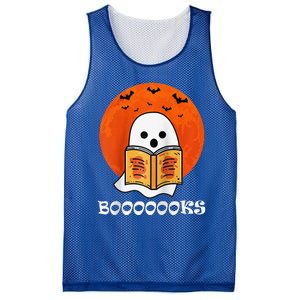 Booooooks Boo Read Books Halloween Raglan Baseball Mesh Reversible Basketball Jersey Tank