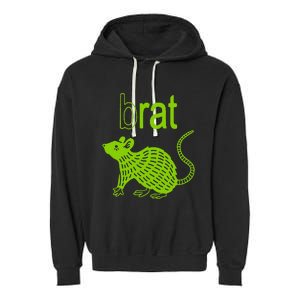 Brat B Rat Mouse Garment-Dyed Fleece Hoodie