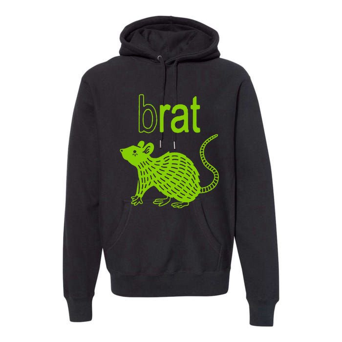 Brat B Rat Mouse Premium Hoodie