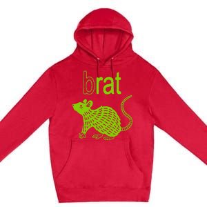 Brat B Rat Mouse Premium Pullover Hoodie