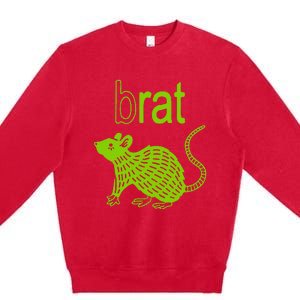 Brat B Rat Mouse Premium Crewneck Sweatshirt