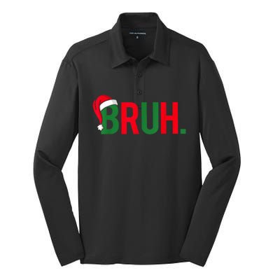 Bruh Silk Touch Performance Long Sleeve Polo