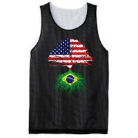 Brazil Brasil Roots Brazilian American Immigrant Mesh Reversible Basketball Jersey Tank