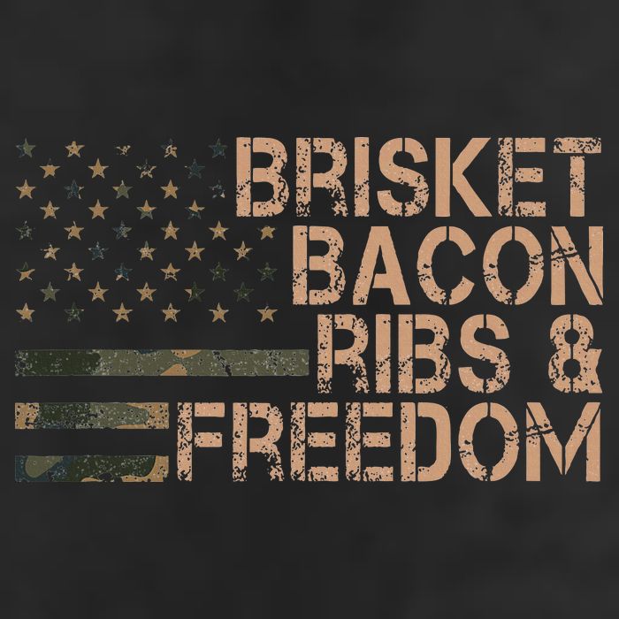 Brisket Bacon Ribs & Freedom Grill Bbq Funny Meat Smoking Adult Drive Performance Visor
