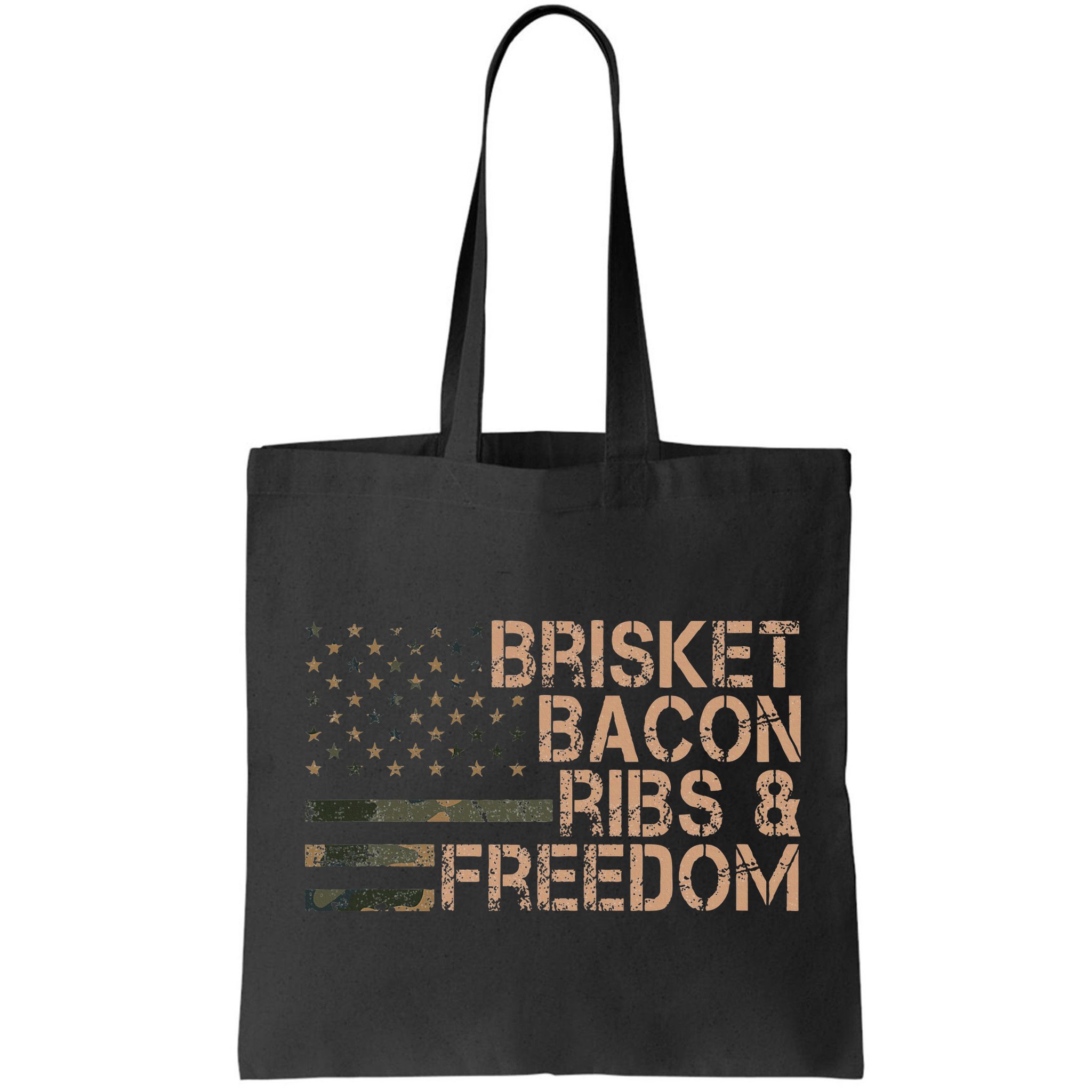 Brisket Bacon Ribs & Freedom Grill Bbq Funny Meat Smoking Bag