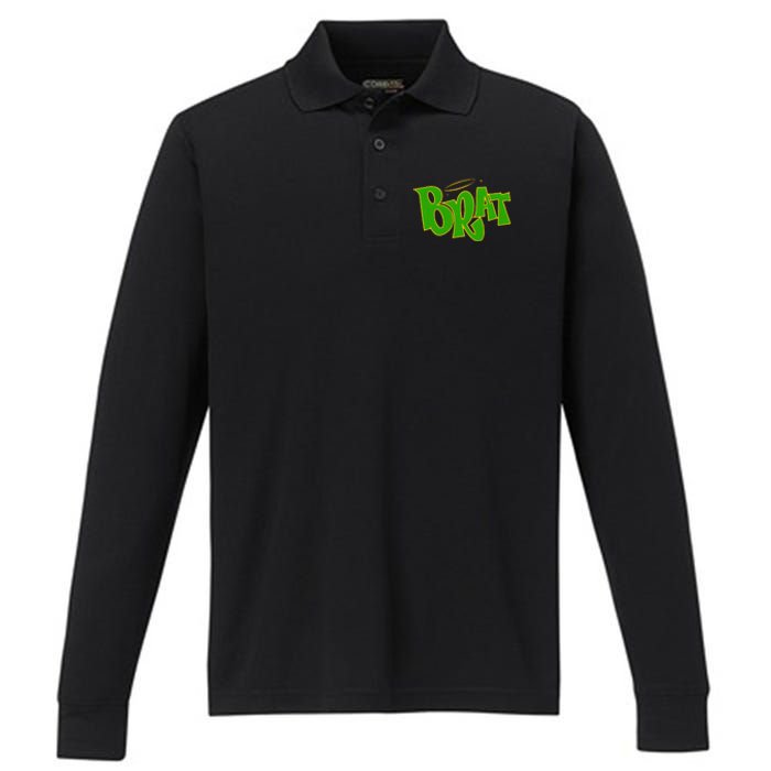 Brat Performance Long Sleeve Polo