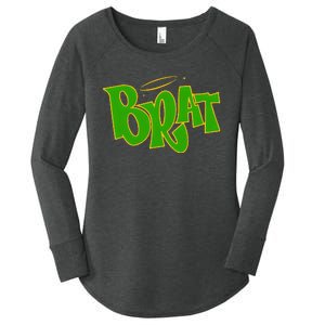 Brat Women's Perfect Tri Tunic Long Sleeve Shirt