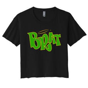 Brat Women's Crop Top Tee