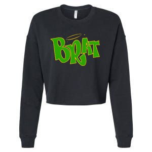 Brat Cropped Pullover Crew