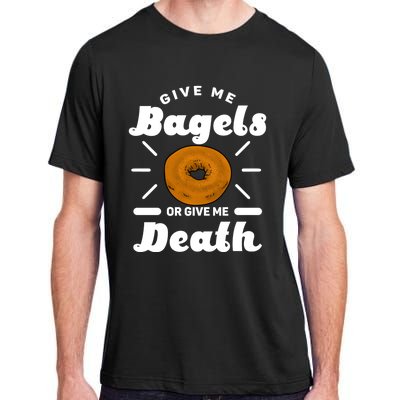 Bagel Baker Roll Lover Ringshaped Baked Beigel Jewish Bread Funny Gift Adult ChromaSoft Performance T-Shirt