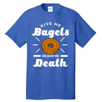 Bagel Baker Roll Lover Ringshaped Baked Beigel Jewish Bread Funny Gift Tall T-Shirt