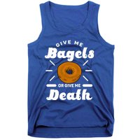 Bagel Baker Roll Lover Ringshaped Baked Beigel Jewish Bread Funny Gift Tank Top