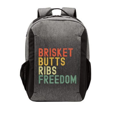 Brisket Butts Ribs Freedom Bbq Meat Smoker Meat Lover Vector Backpack