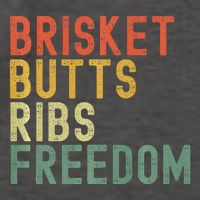 Brisket Butts Ribs Freedom Bbq Meat Smoker Meat Lover Vector Backpack