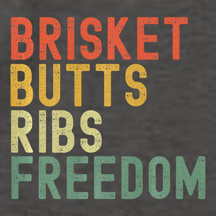 Brisket Butts Ribs Freedom Bbq Meat Smoker Meat Lover Vector Backpack