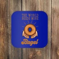 Bagel Baker Roll Lover Ringshaped Baked Jewish Bread Beigel Gift Coaster