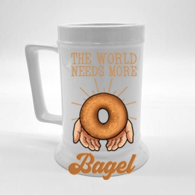 Bagel Baker Roll Lover Ringshaped Baked Jewish Bread Beigel Gift Beer Stein