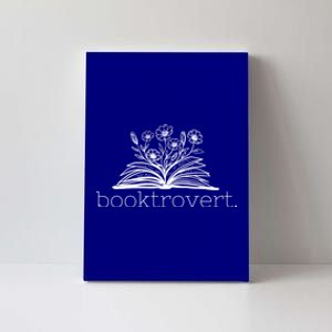 Booktrovert Book Reader Gift Canvas