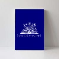 Booktrovert Book Reader Gift Canvas