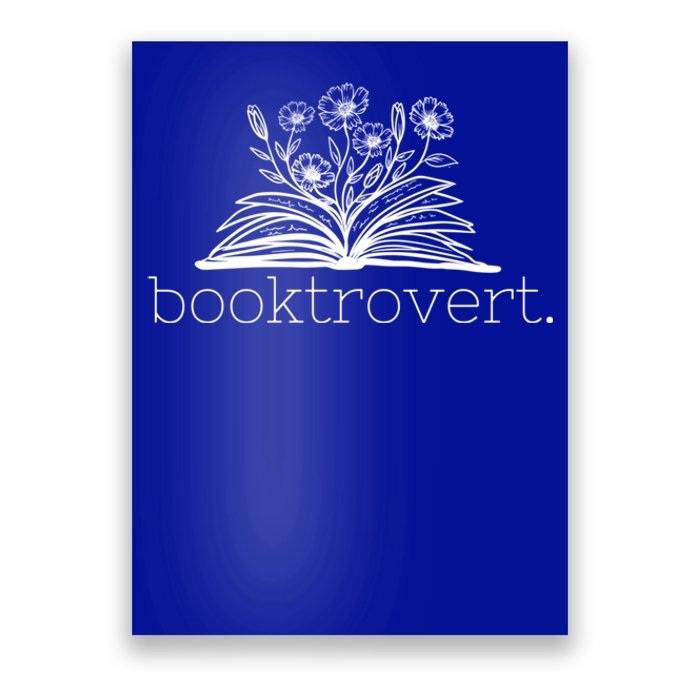 Booktrovert Book Reader Gift Poster