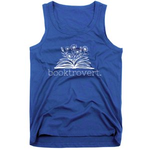 Booktrovert Book Reader Gift Tank Top