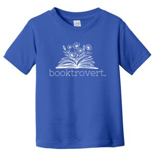 Booktrovert Book Reader Gift Toddler T-Shirt