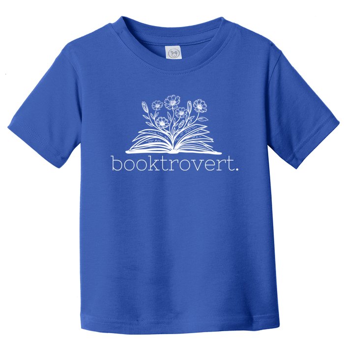 Booktrovert Book Reader Gift Toddler T-Shirt