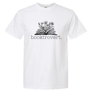 Booktrovert Book Reader Gift Garment-Dyed Heavyweight T-Shirt