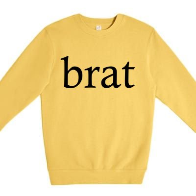 Brat Premium Crewneck Sweatshirt