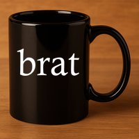 Brat 11oz C Handle Ceramic Mug