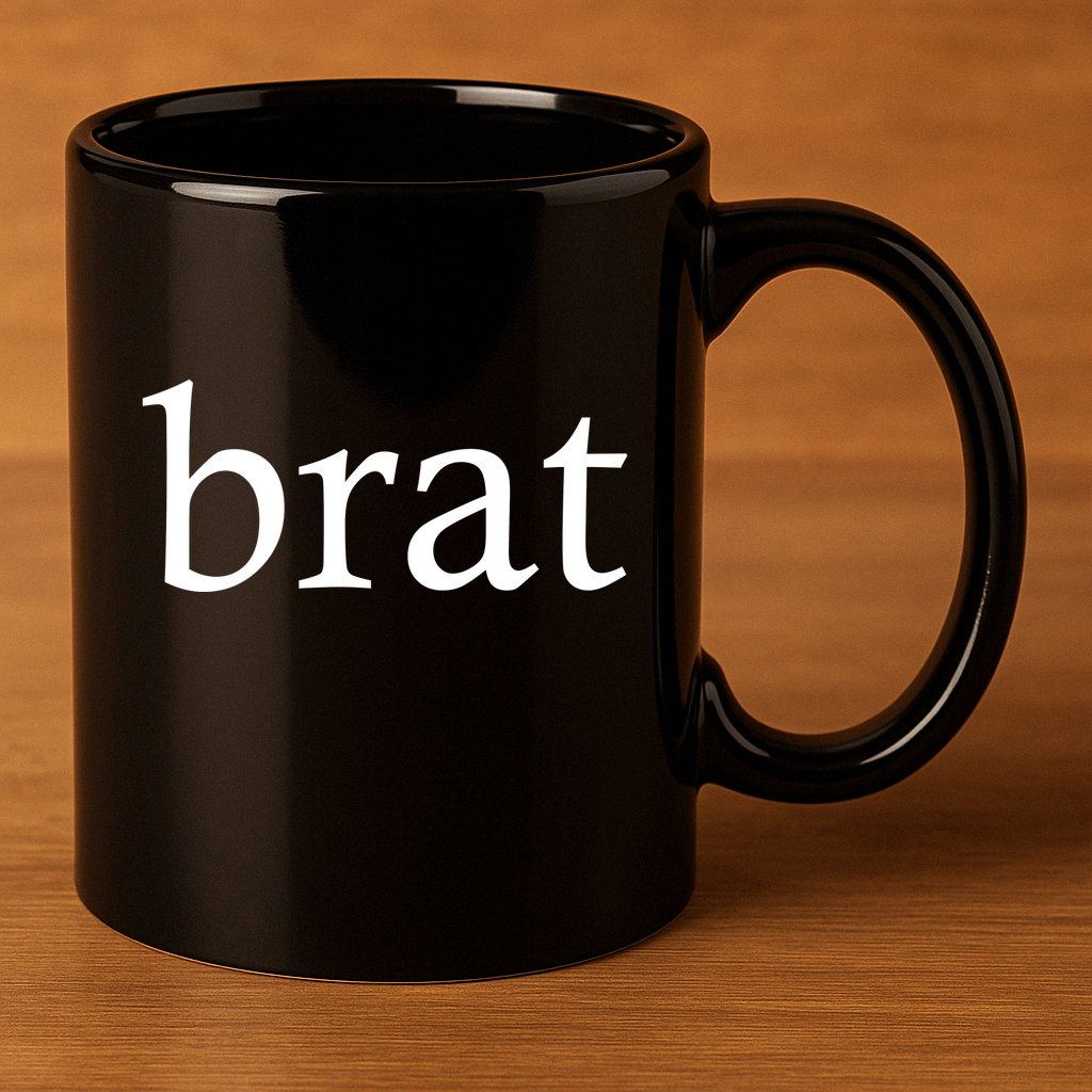 Brat 11oz C Handle Ceramic Mug