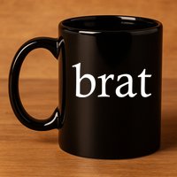 Brat 11oz C Handle Ceramic Mug