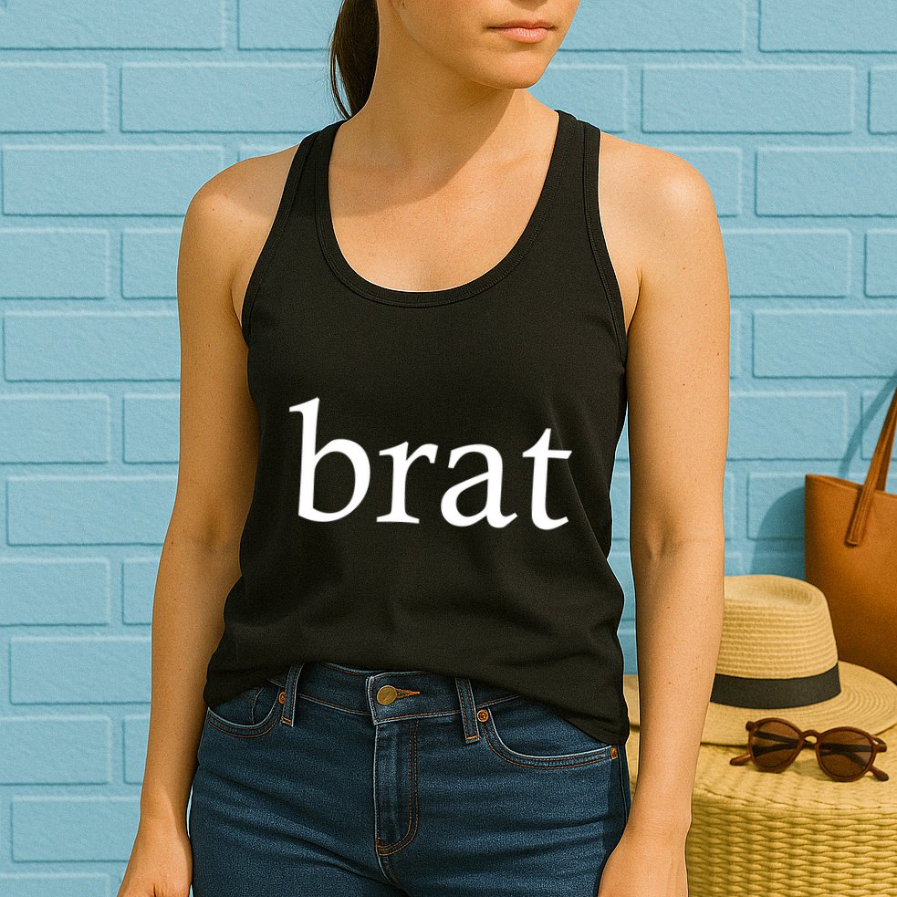 Brat Womens Tank Top