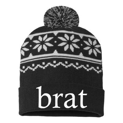 Brat USA-Made Snowflake Beanie