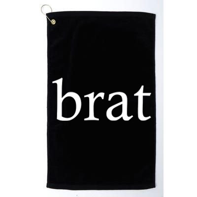 Brat Platinum Collection Golf Towel