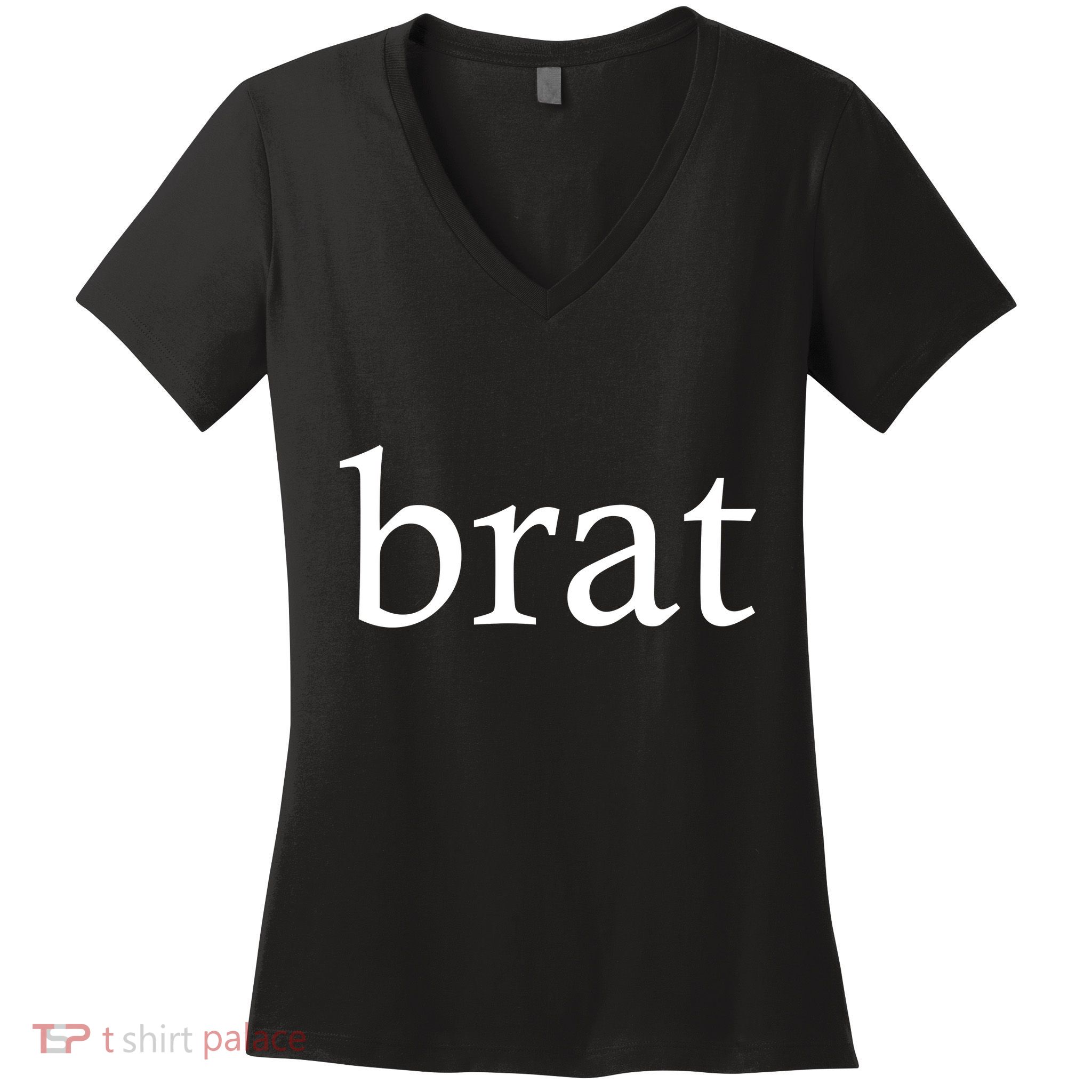 Brat Women's V-Neck T-Shirt
