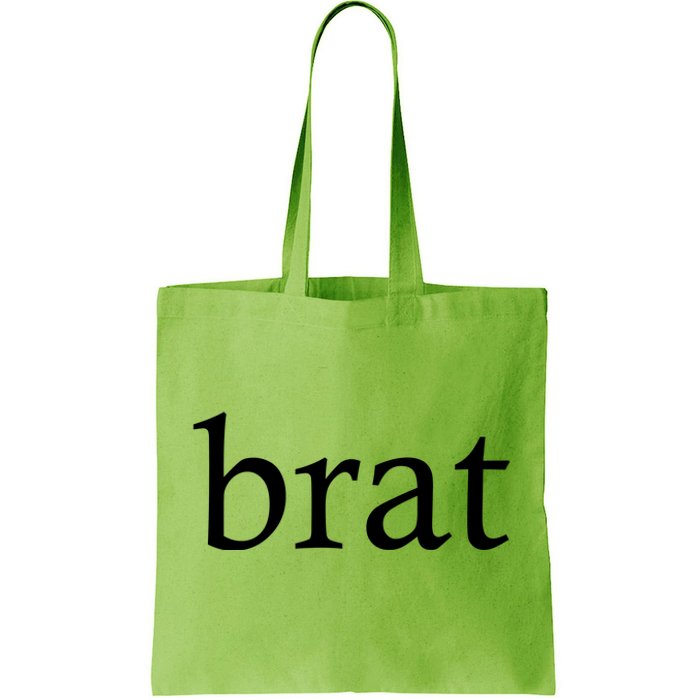 Brat Tote Bag