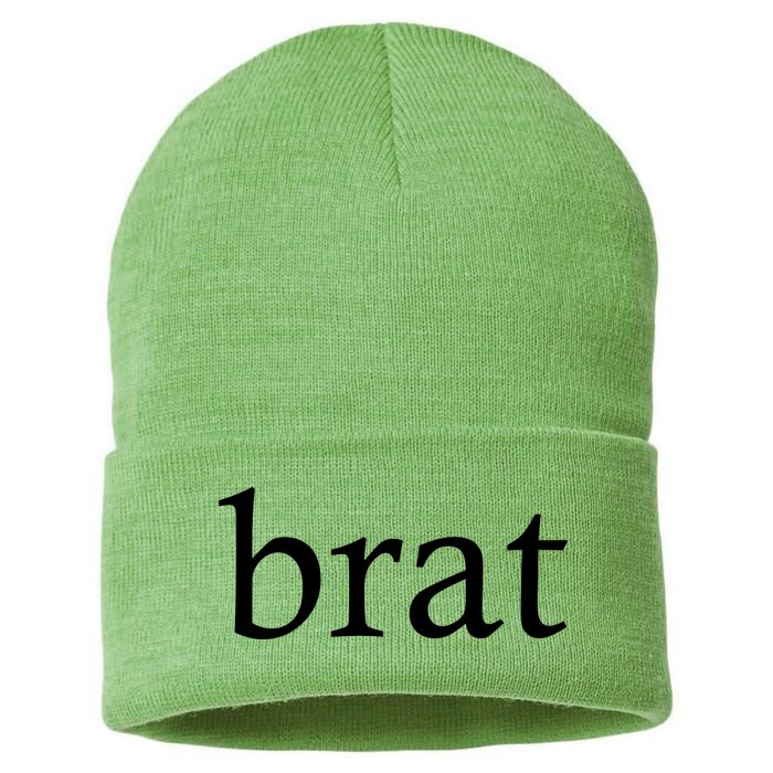 Brat Sustainable Knit Beanie