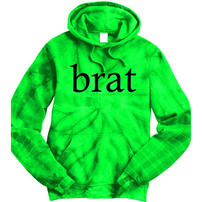 Brat Tie Dye Hoodie