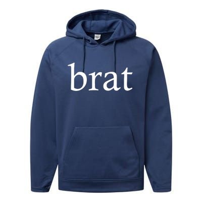 Brat Performance Fleece Hoodie