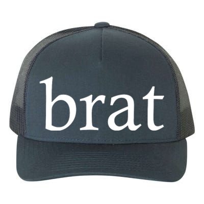 Brat Yupoong Adult 5-Panel Trucker Hat