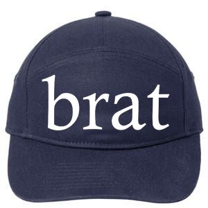 Brat 7-Panel Snapback Hat