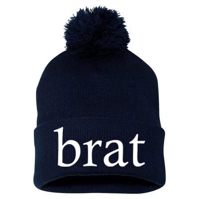 Brat Pom Pom 12in Knit Beanie