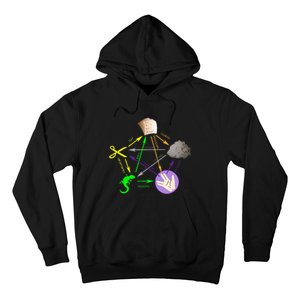 Big Bang Rock Paper Scissors Lizard Hoodie