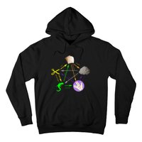 Big Bang Rock Paper Scissors Lizard Hoodie