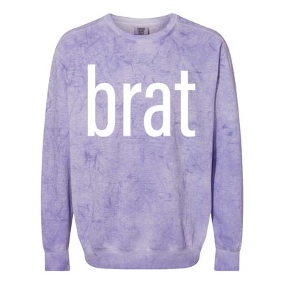 Brat Colorblast Crewneck Sweatshirt