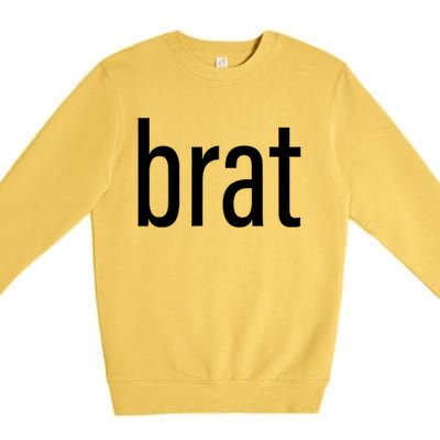 Brat Premium Crewneck Sweatshirt