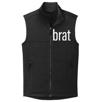 Brat Collective Smooth Fleece Vest