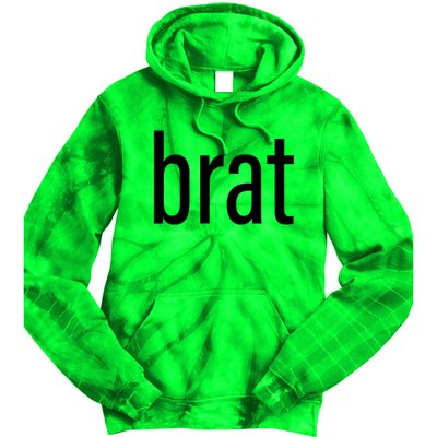 Brat Tie Dye Hoodie